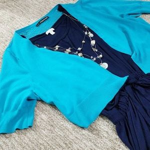 Blue Cardigan